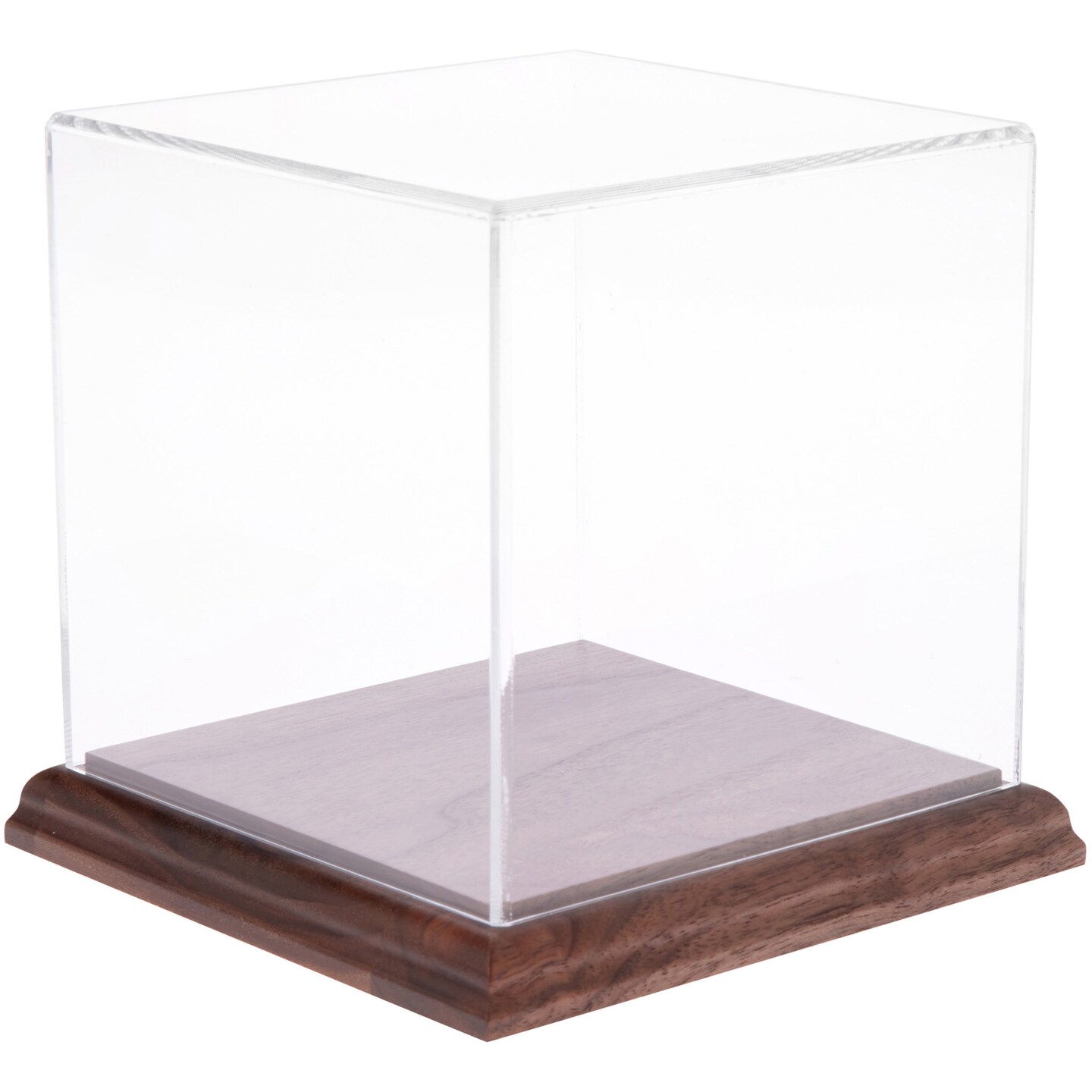 Plymor Clear Acrylic Display Case, 5&#x22; x 5&#x22; x 5&#x22;
