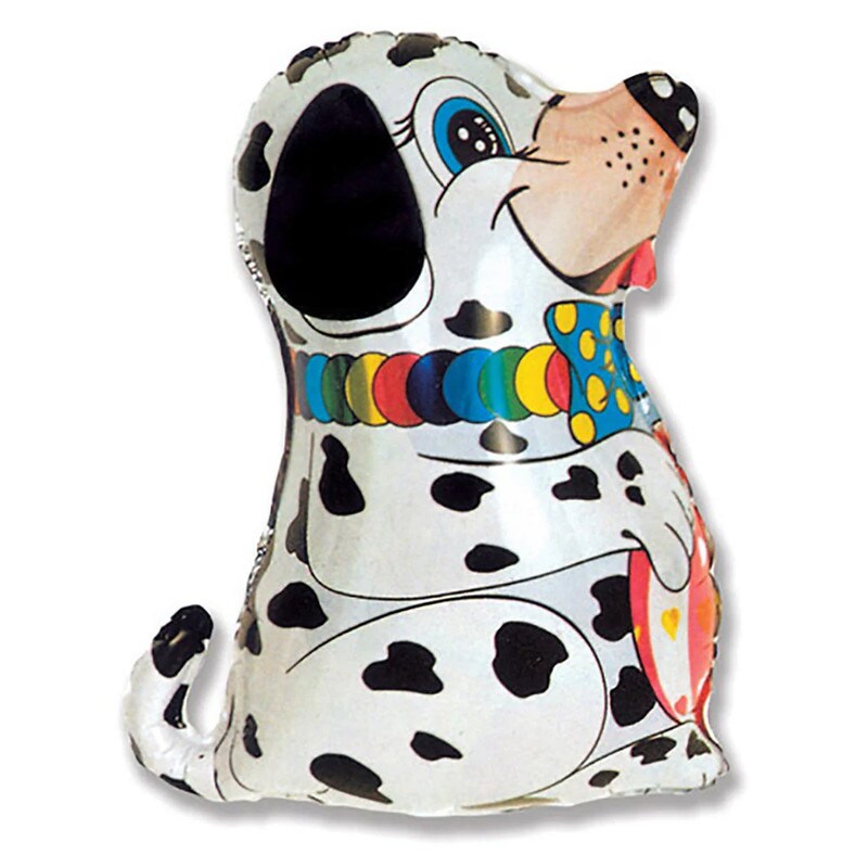 Dalmatian Foil Balloon Unique Shape 24&#x22; Dog Party Theme