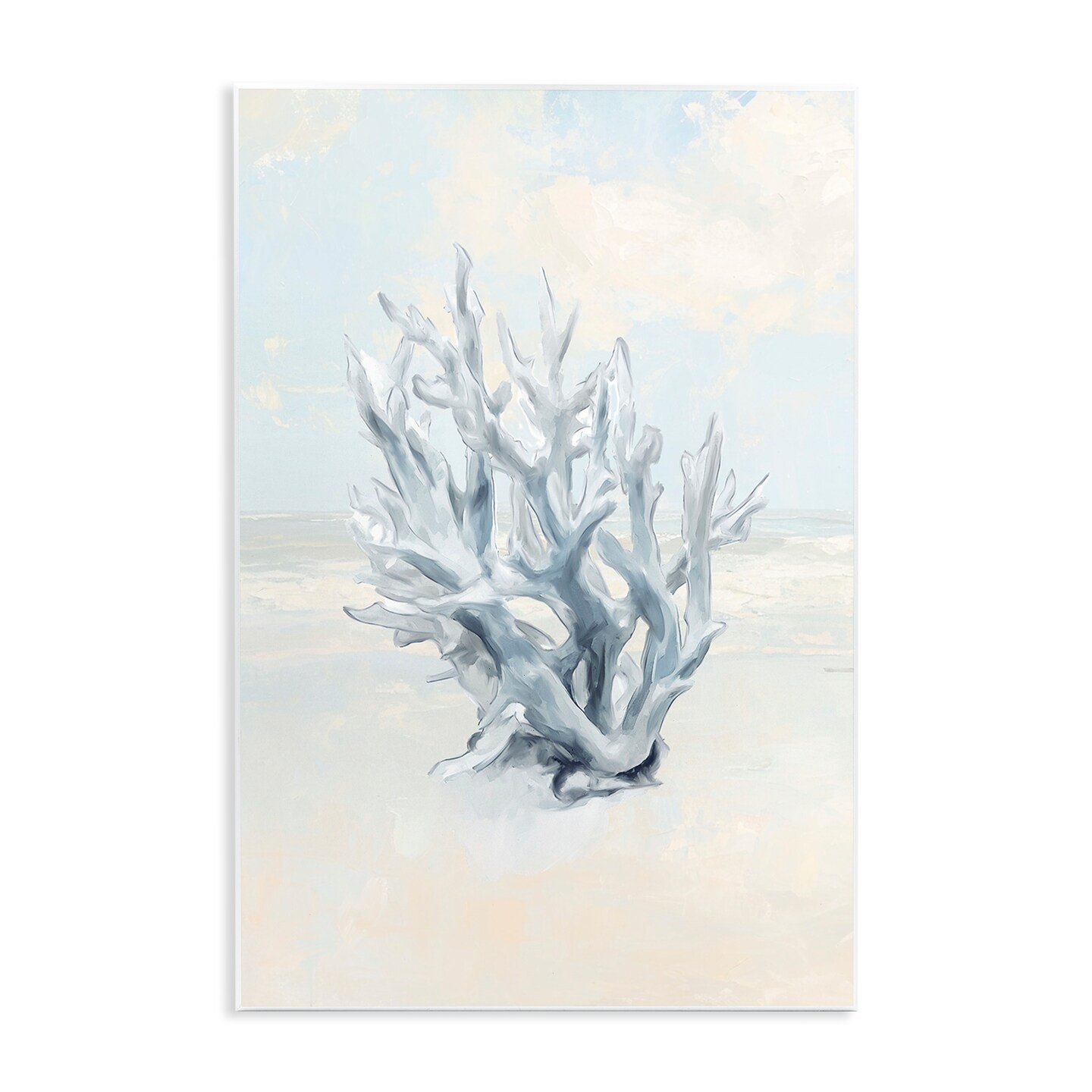 Stupell Industries Soft Minimal Coral Branch Wall Plaque Design by Ramona Murdock