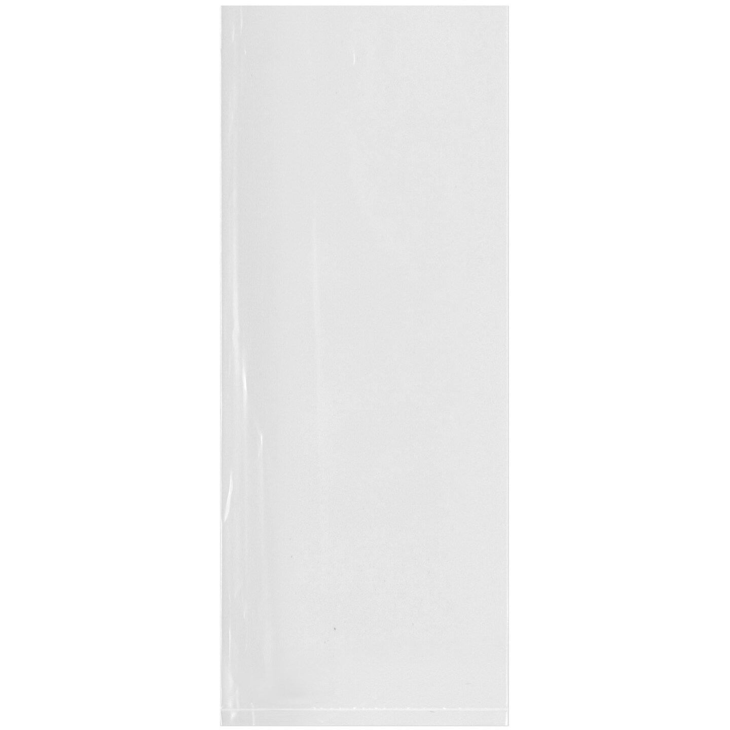 Plymor 4&#x22; x 10&#x22;, 4 Mil Flat Open Clear Plastic Poly Bags