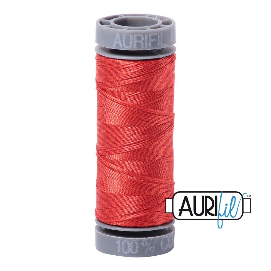 Light Red Orange (2277) | 28wt Small Spool (100M / 109Y) | Aurifil Thread