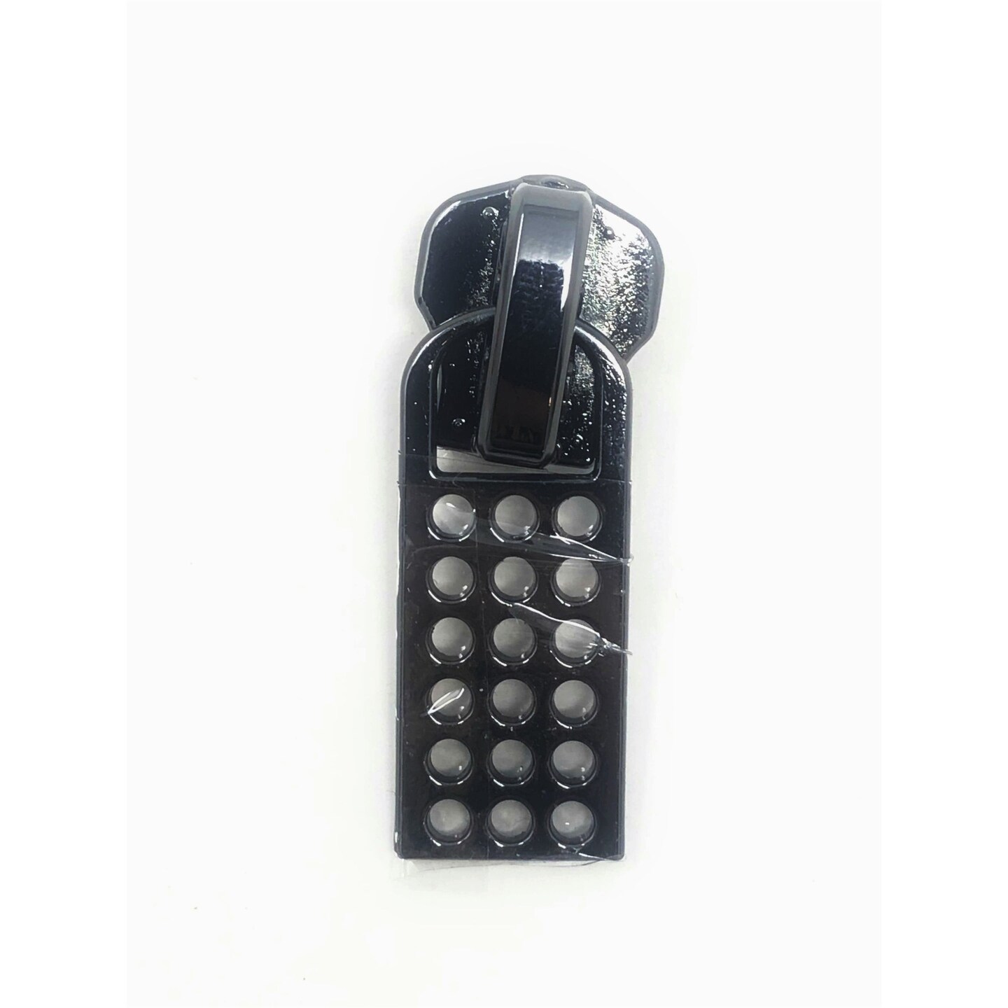 Zipper Pull &#x2013; Tennis Style 8MM in Black, Nickel, Brass, and Copper