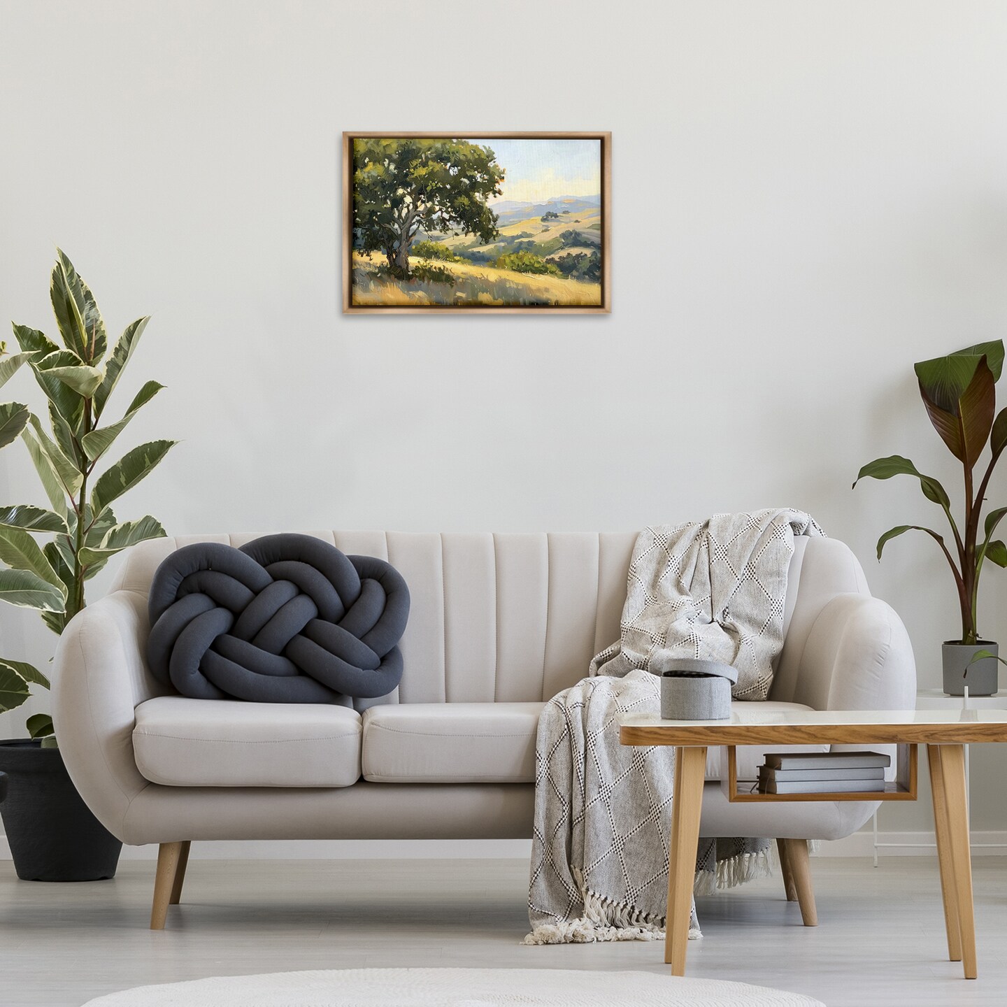 Stupell Industries On The Hilltop Scenery Floating Frame Design by LSR Creative Studio