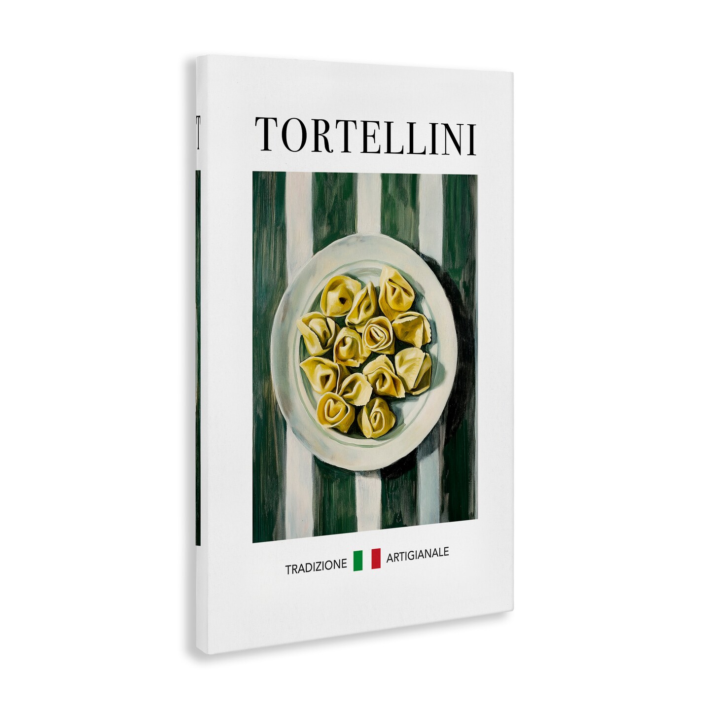 Stupell Industries Traditional Tortellini Pasta Canvas Design by Andreas Magnusson