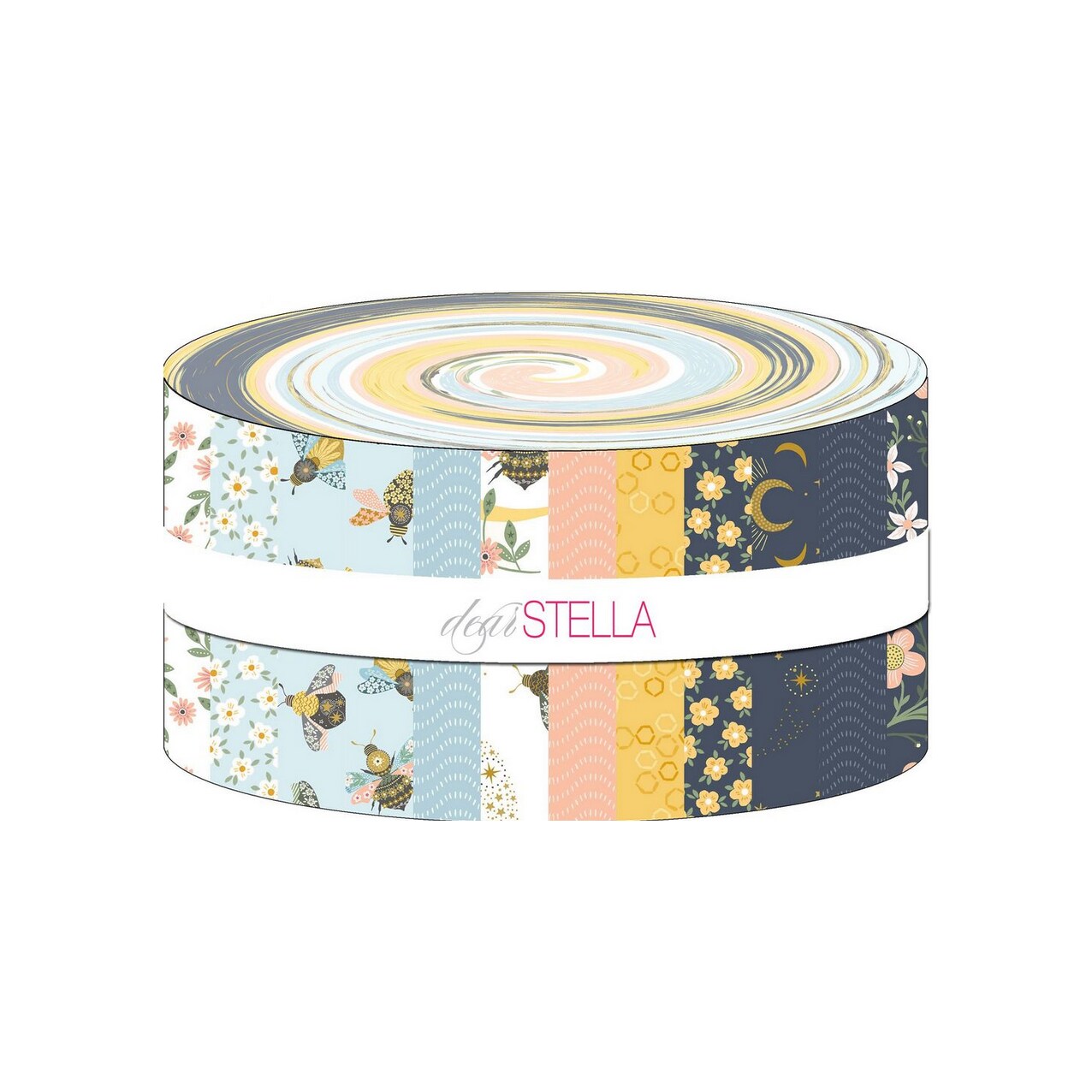Sting Like A Bee 2.5" Strip Roll (Jelly Roll) by for Dear Stella (CPSTELLA-STRIP STING LIKE BEE)