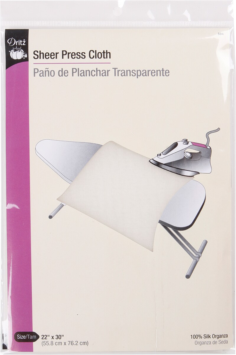Dritz Sheer Press Cloth 22&#x22;X30&#x22;