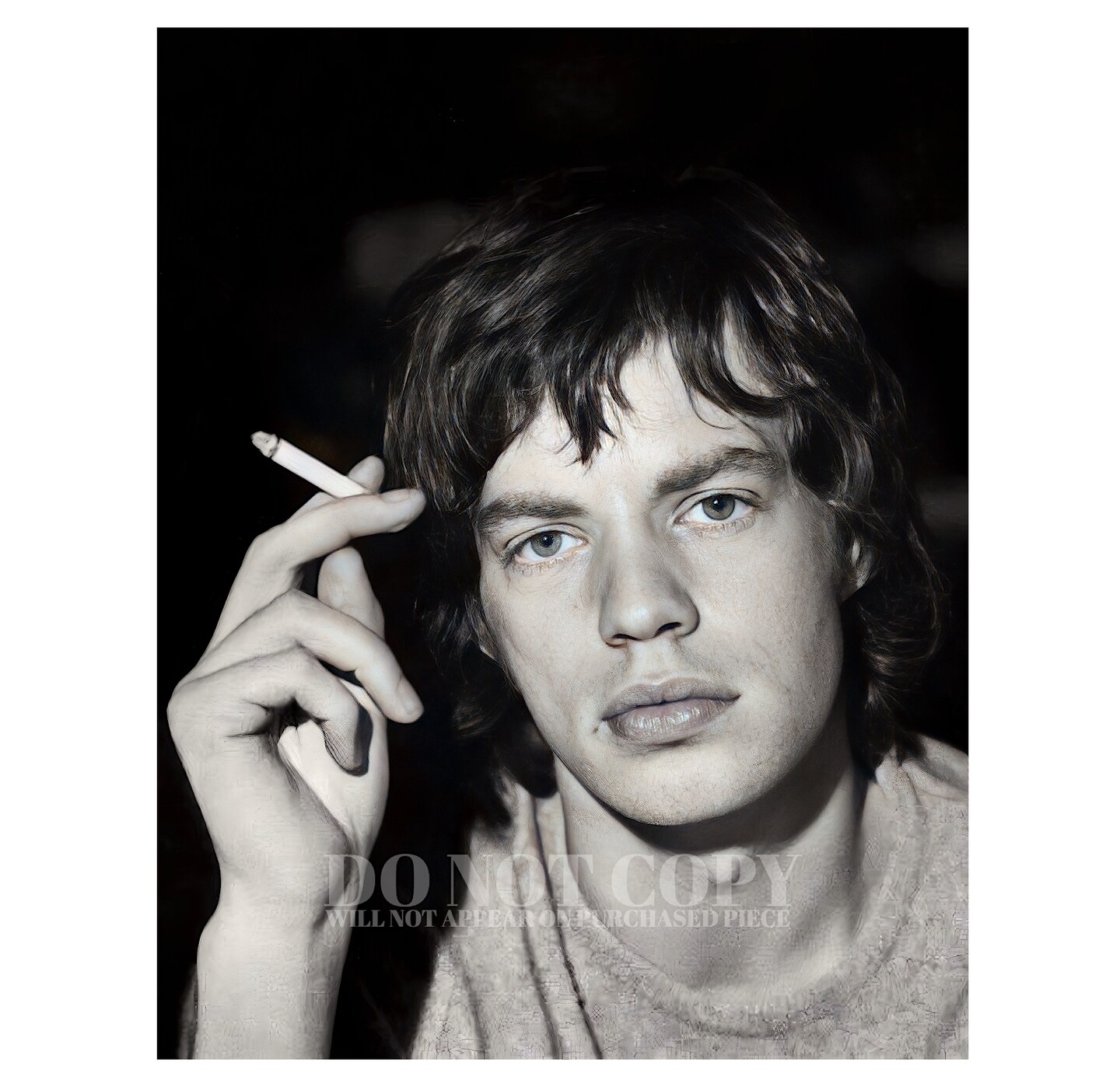Mick Jagger Photograph 8 X 10 | Magnificent 1965 Portrait | The