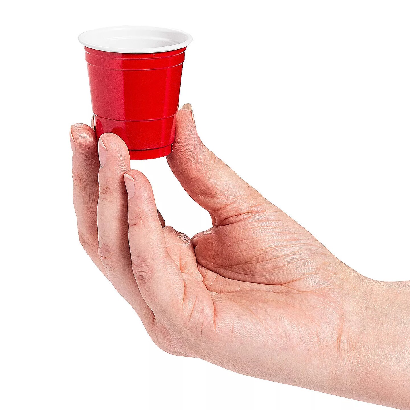 4th of July 1.5 oz Bulk 50 Ct. Disposable Plastic Shot Glasses