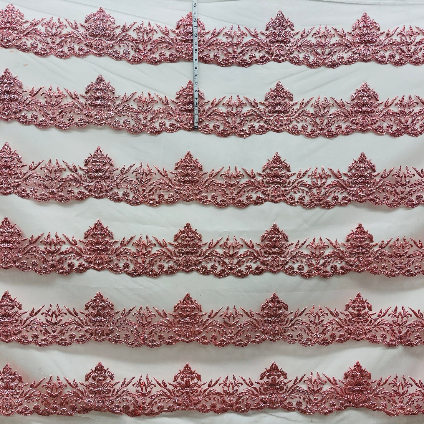 1 Yard Glitter Mesh Fabric 55" Wide Sparkling Mesh for Dresses, Costumes & Event Wear