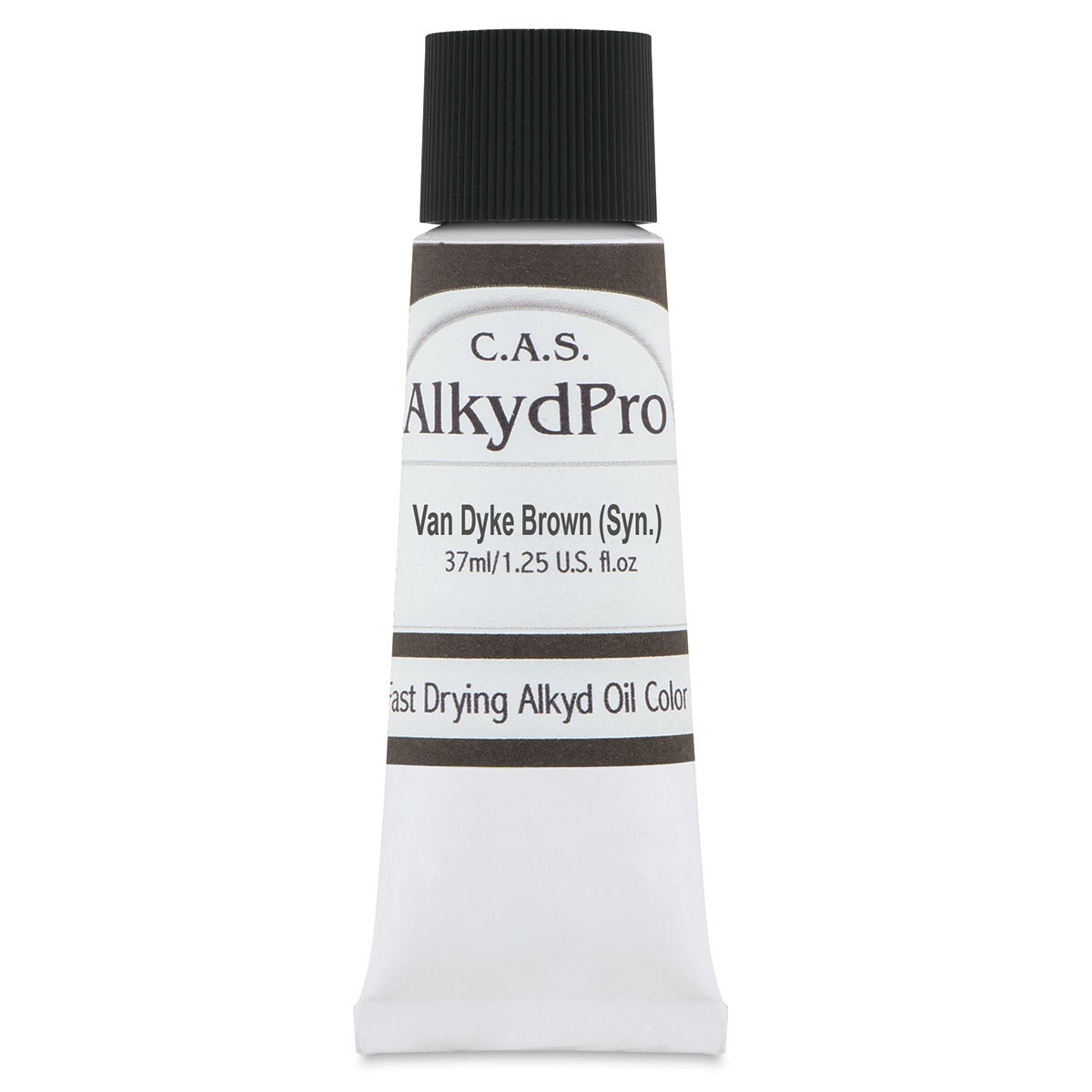 CAS AlkydPro Fast-Drying Alkyd Oil Color - Van Dyke Brown (Synthetic), 37 ml tube