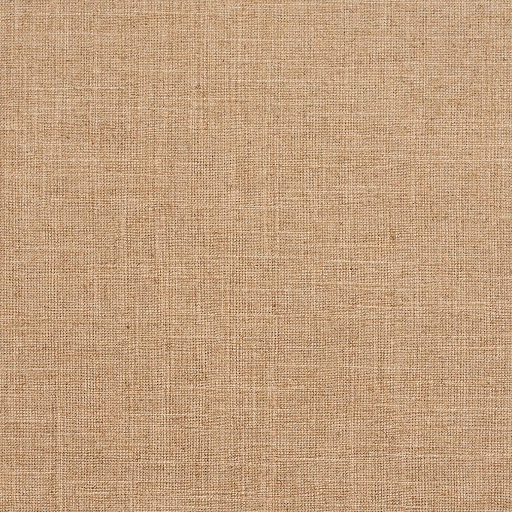 Brown Made in America Linen Look Upholstery Fabric by The Yard - SKU: Arden Rattan