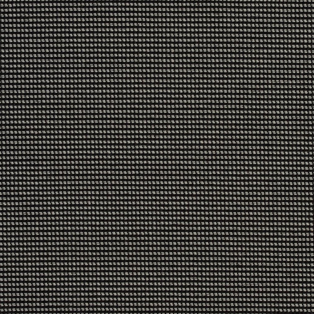 Black Stain Resistant Performance Pet Friendly Textured Tweed Upholstery Fabric by The Yard - SKU: Shelly Onyx