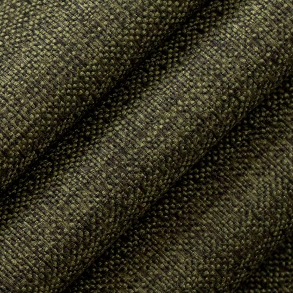 Green Stain Resistant Performance Pet Friendly Texturedd Upholstery Fabric by The Yard - SKU: Fabian Moss