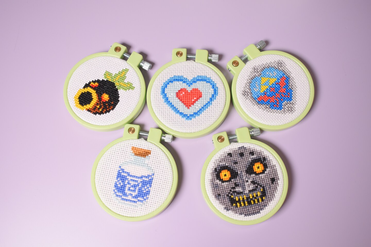 Zelda Mystery Cross Stitch Cup, Mystery Blind Box with DIY Mini