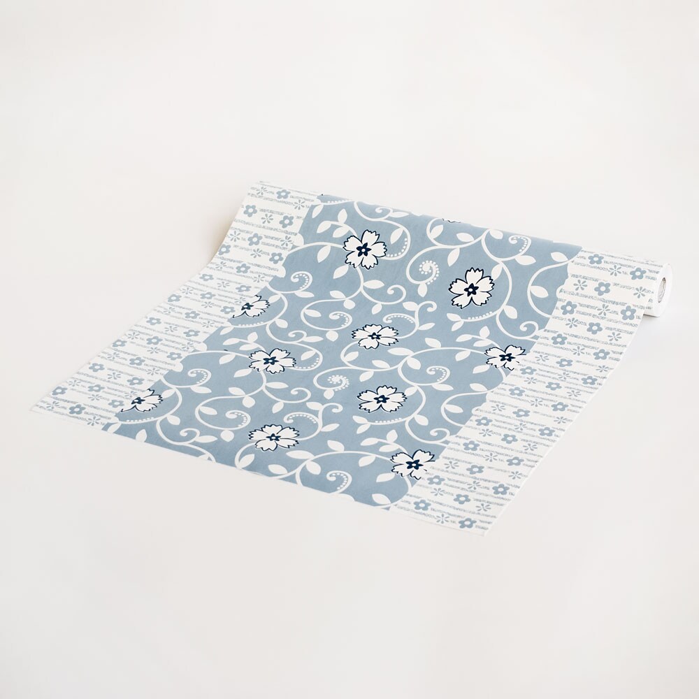 Chained Flower Self Adhesive Wallpaper, Peel and Stick Unique Floral Wall Covering