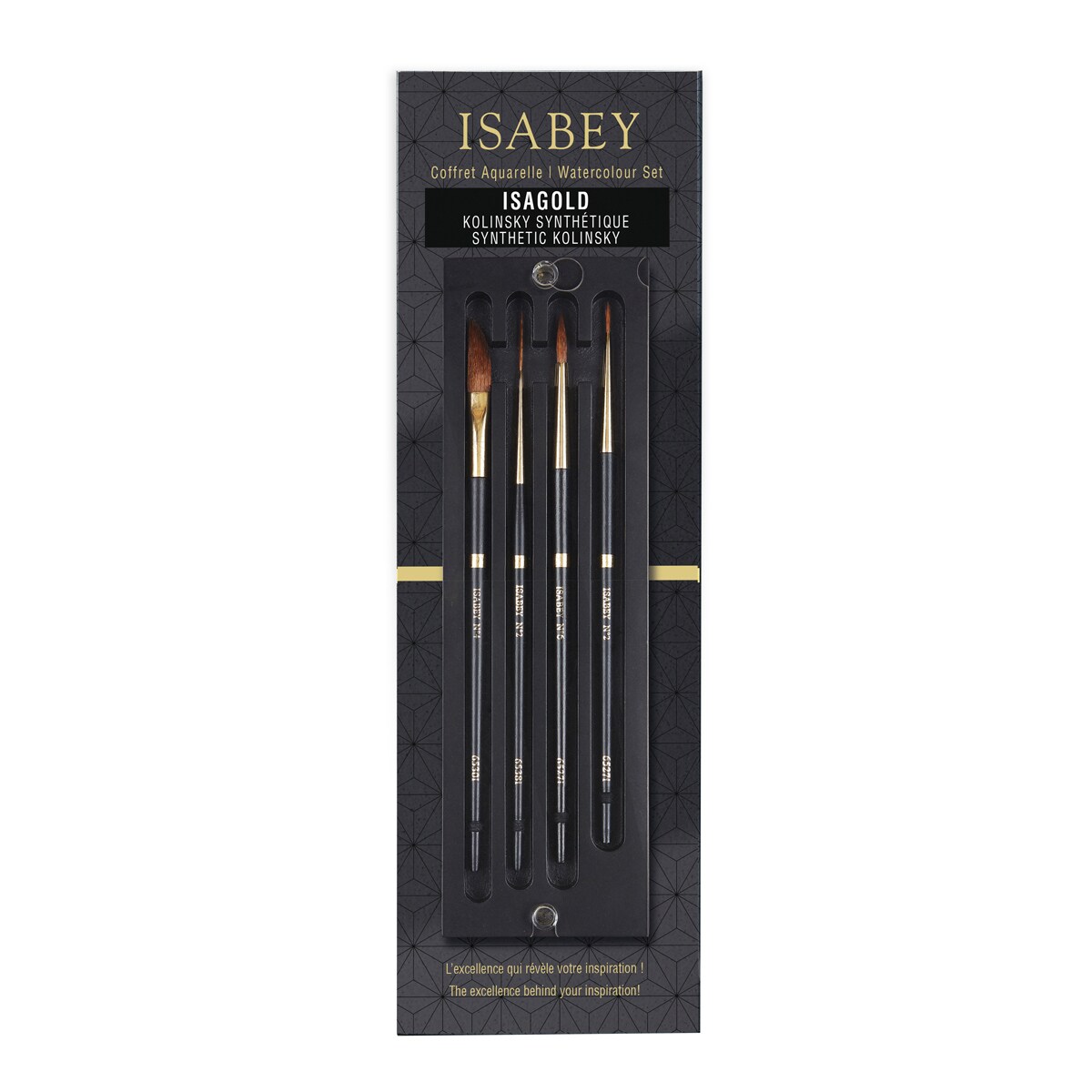 Isabey : martre Kolinsky pure : série 6228 : taille 14