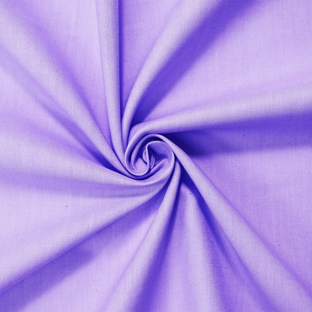 Purple Cotton Solid Quality Quilting Woven Fabric By the Yard