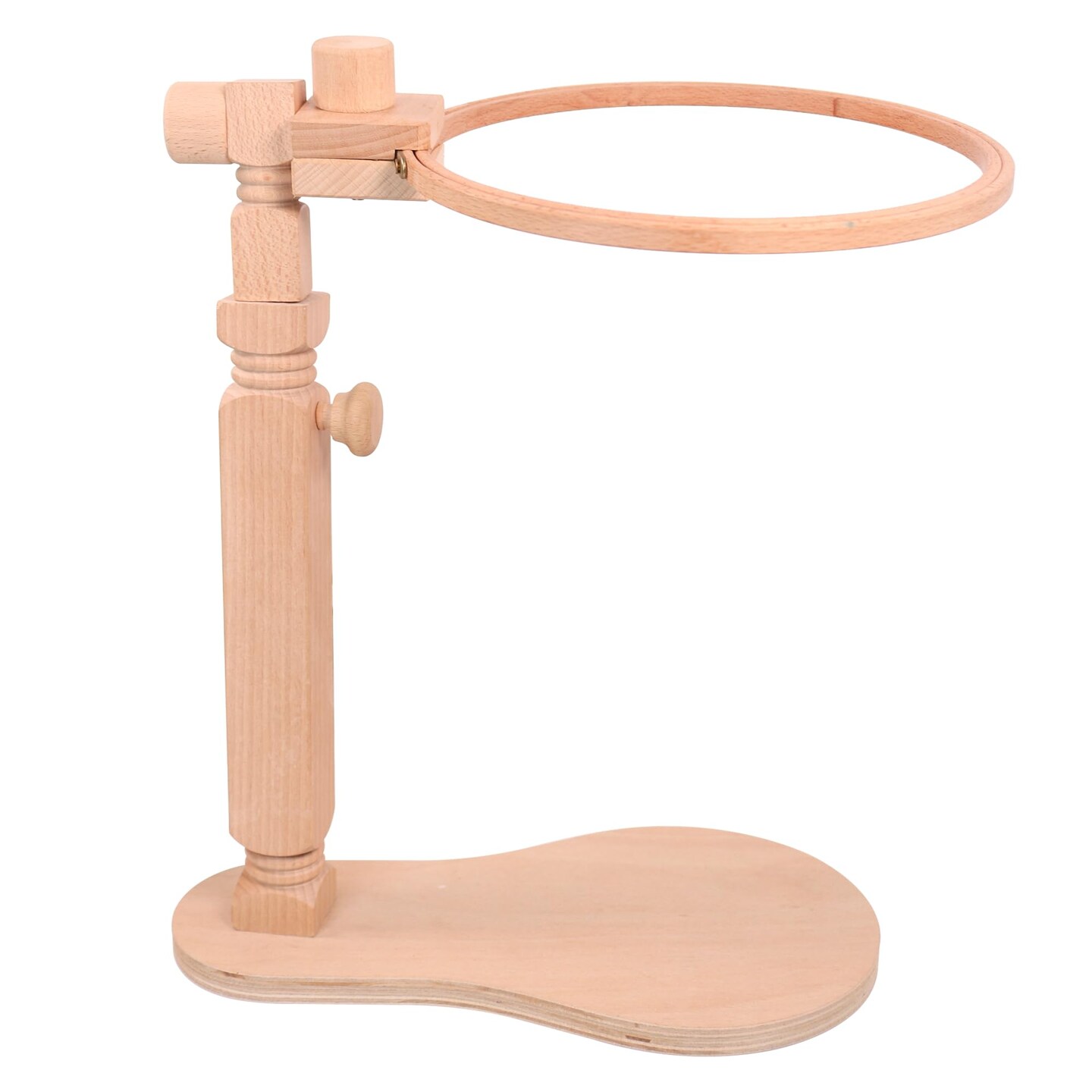 Guofa Embroidery Hoop Holder, Rotated Cross Stitch Stand, Lap Embroidery Stand for DIY Craft, Sewing Needlepoint Frame Holder