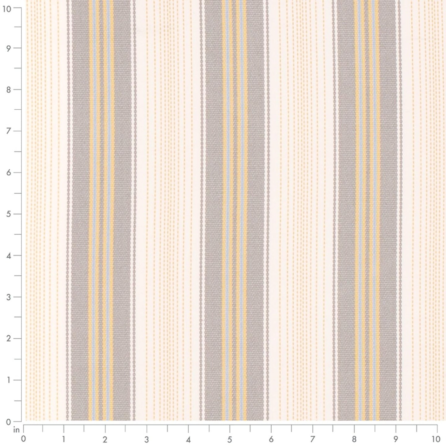 Yellow Gold Performance Grade Pet Friendly Woven Stripe Pattern Upholstery Fabric by The Yard - SKU: Solomon Citron