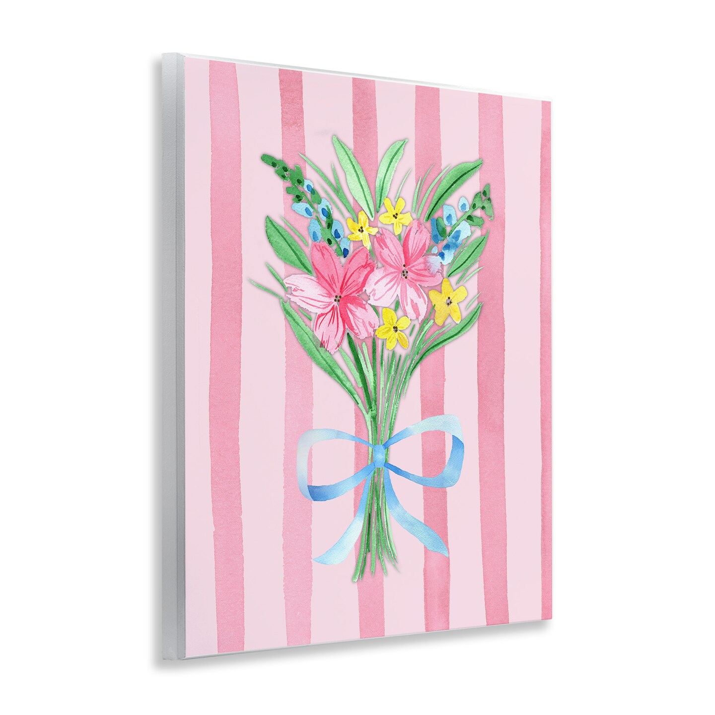 Stupell Industries Spring Bouquet Pink & Blue Wall Plaque, design by Nina Jacobs