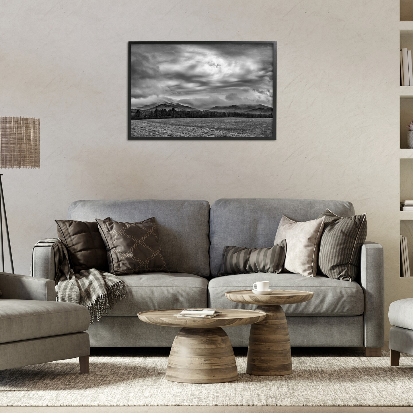 Stupell Industries Distant Cloudy Skies View Framed Giclee, design by James Rodewald