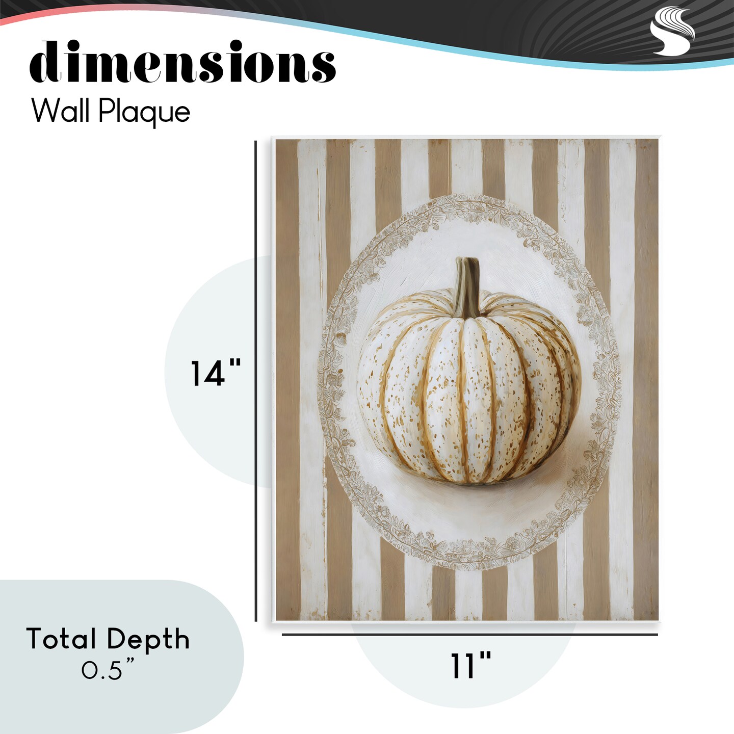 Stupell Industries Pumpkin Wall Plaque - Thumbnail 5