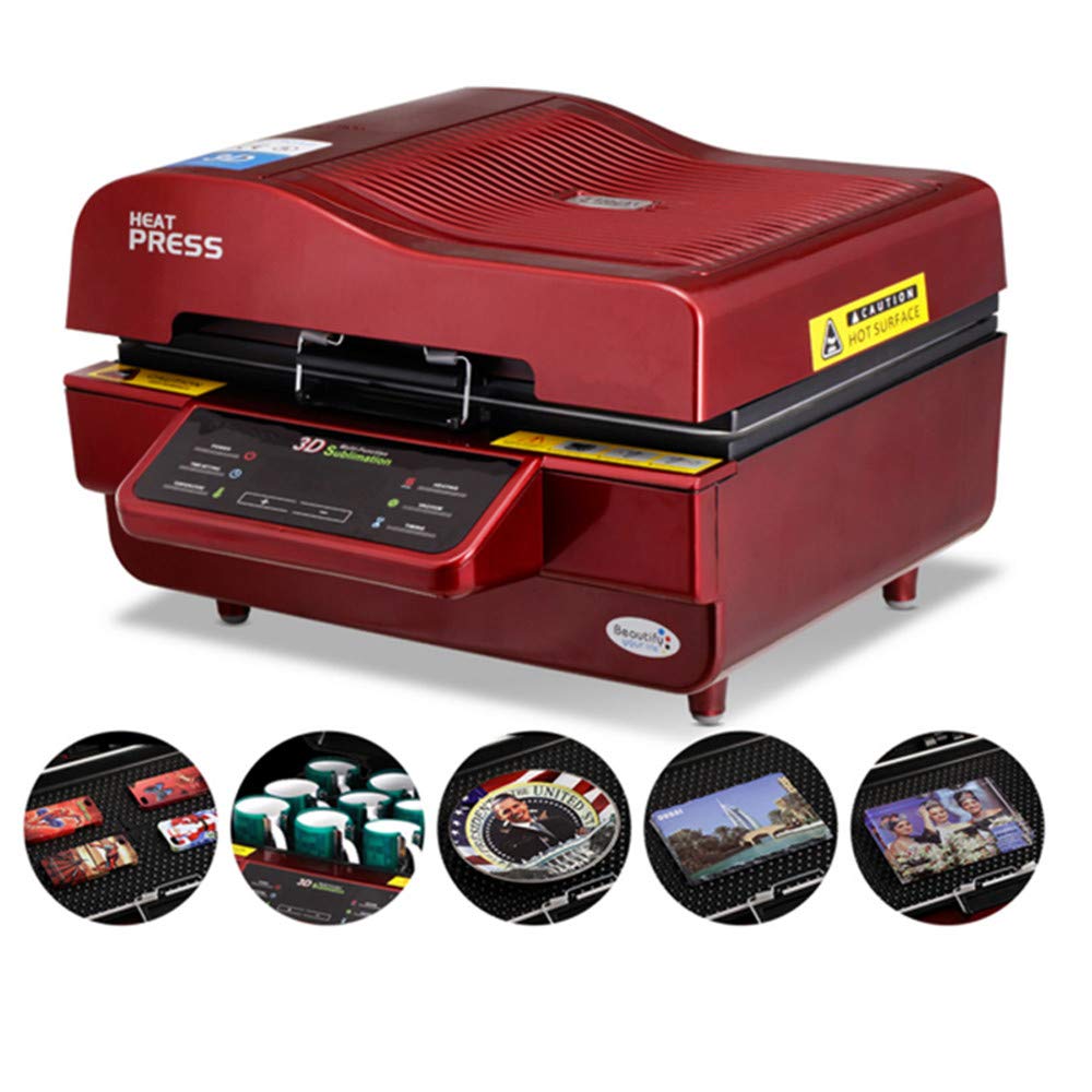 3D Sublimation Heat Transfer Film Sheets 8.5x11 for Vacuum heat Press Machine