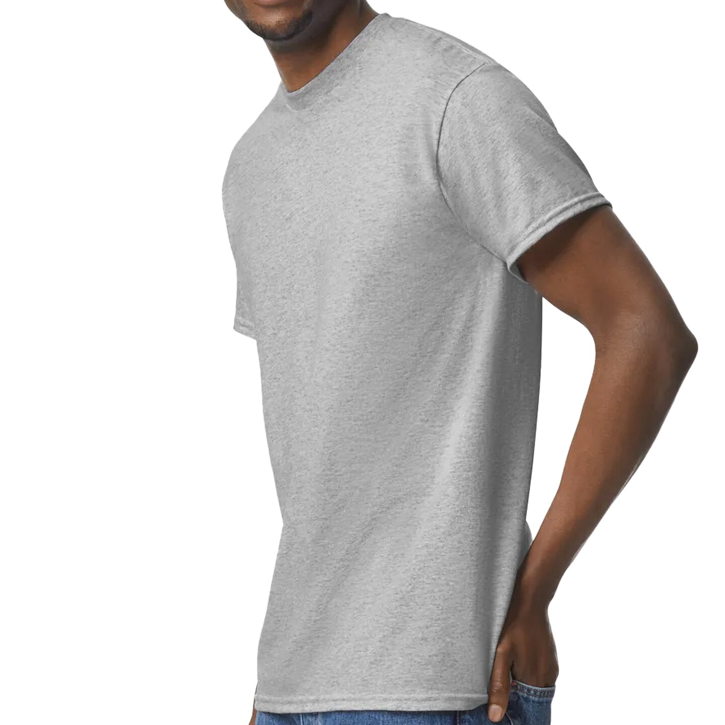 Gildan DryBlend T-Shirt, Men Short Sleeve Assorted Colors Tee for Arts and Crafts