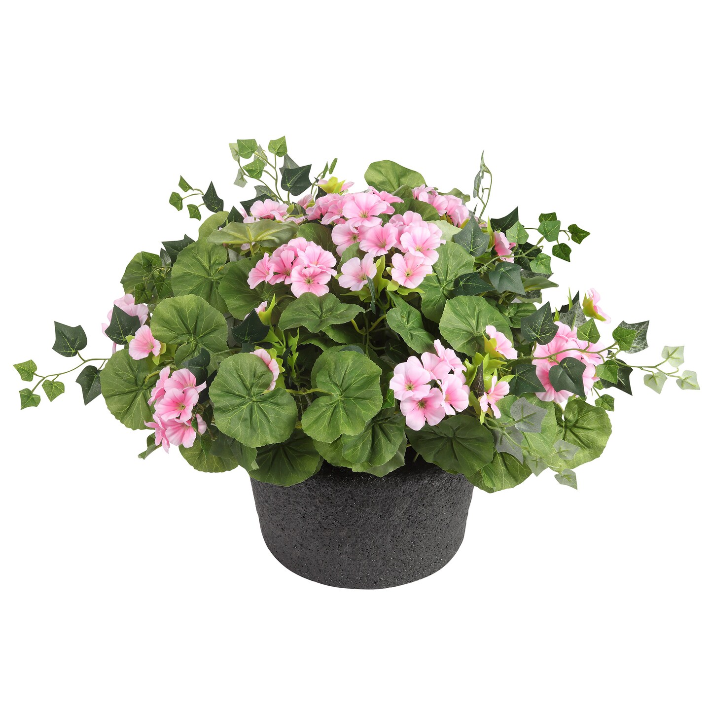 Haute Decor Adjustable Pink Wild Geranium Urn Planter Fillers