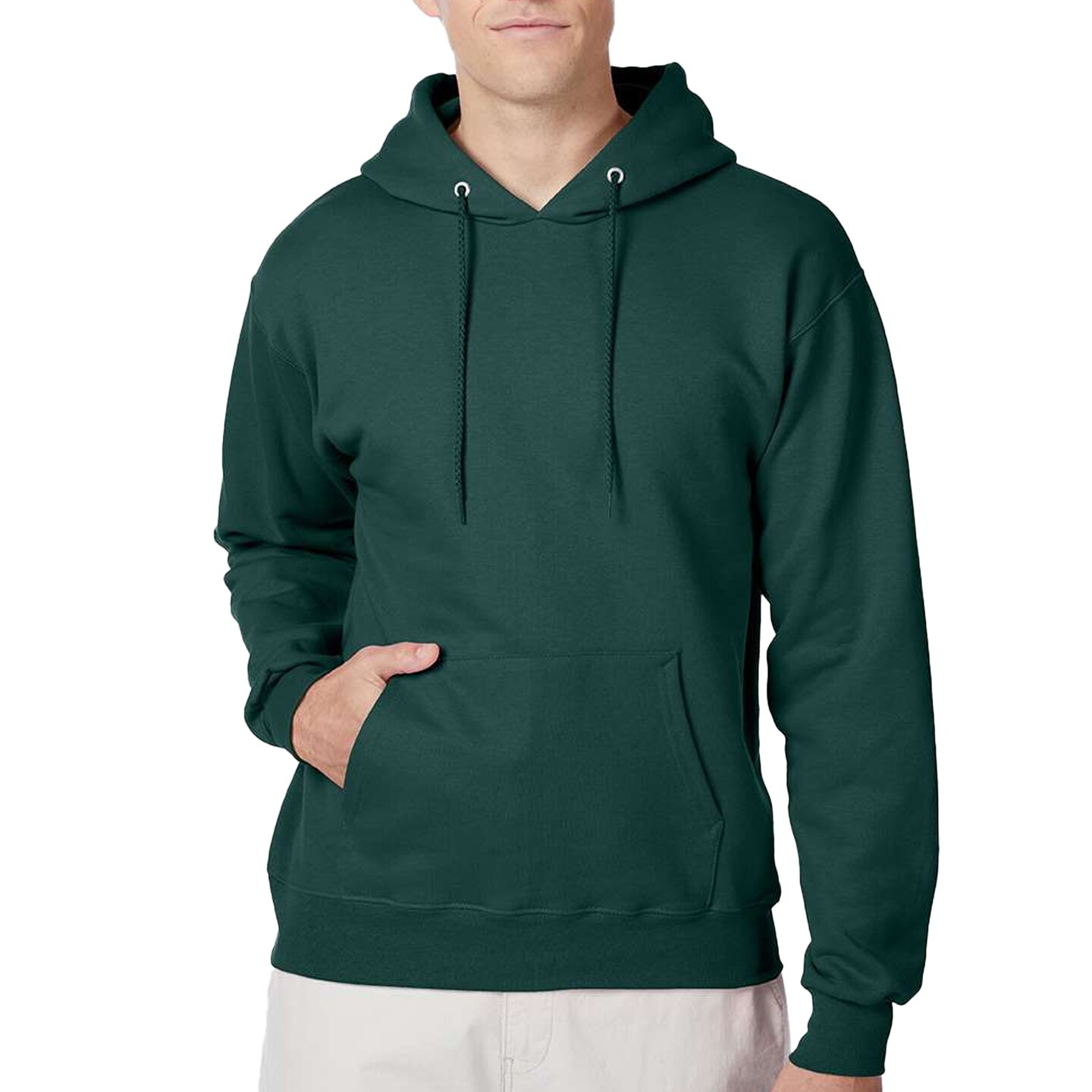 Hanes Ultimate Cotton Hoodie, Blank Heavyweight Sweatshirt for Cricut, Embroidery