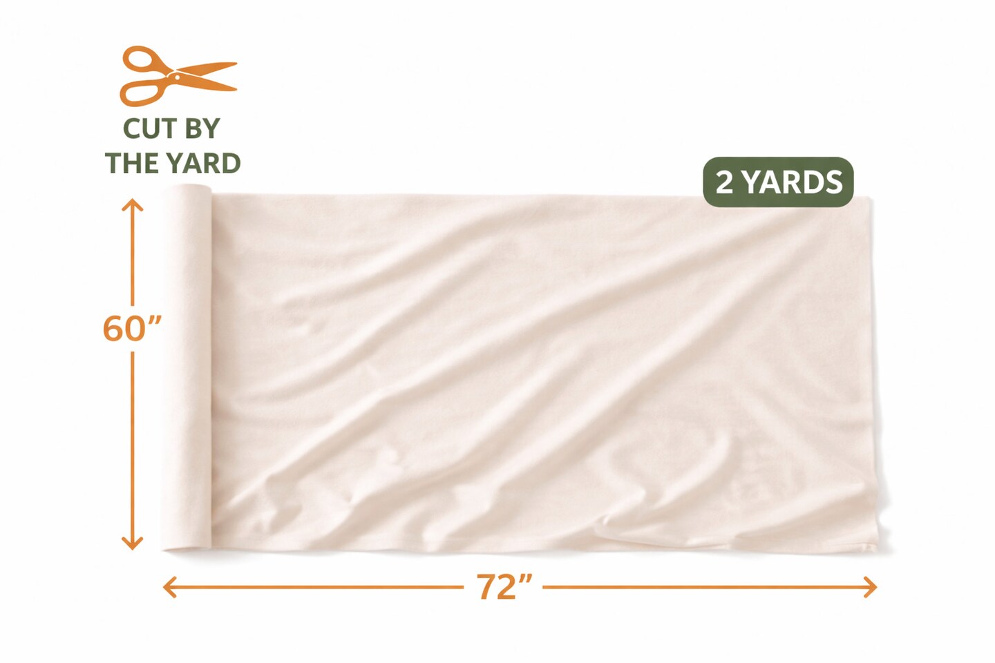 FabricLA Organic Jersey Knit Fabric | Cotton Knit Tshirt Jersey Fabric | 60 Inches Wide | Cotton Jersey