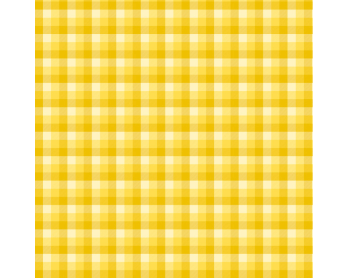 Checkered Gingham Yellow Cotton Fabric | By the Yard | Sewing and Crafting | 44 inches wide