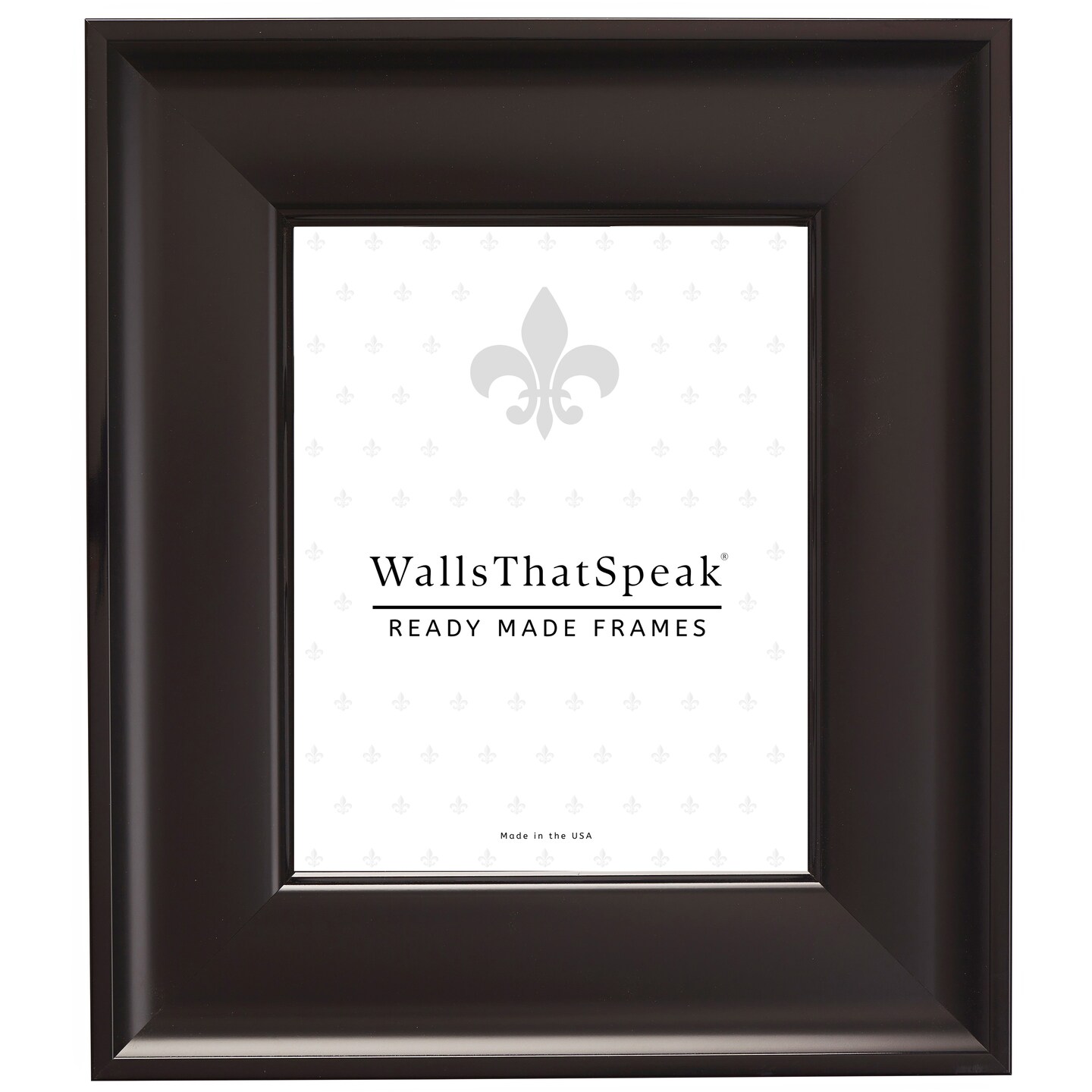 12x24 Picture Frame, Resilience Wide 2.875 Inch Polystyrene Moulding, Wall Display Frame for Art, Posters, or Photos by wallsthatspeak