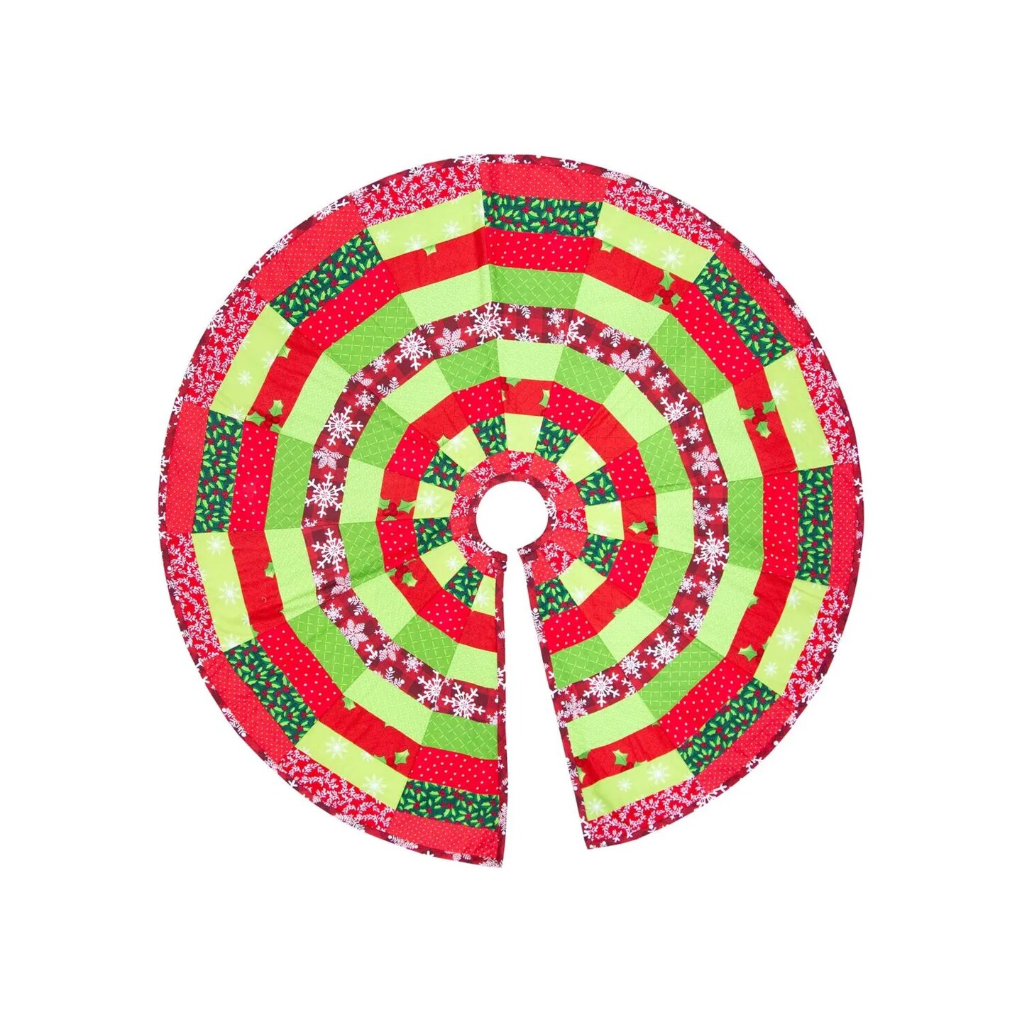 Tree Skirt Quilt-As-You-Go Kit