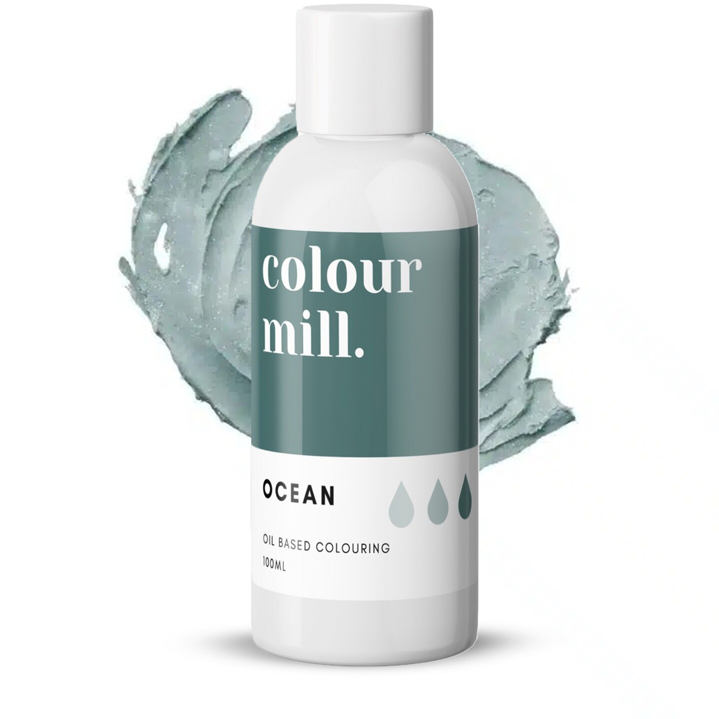 Ocean Blue Oil Based Food Coloring 100ml for Vibrant Cake Decorating and Buttercream