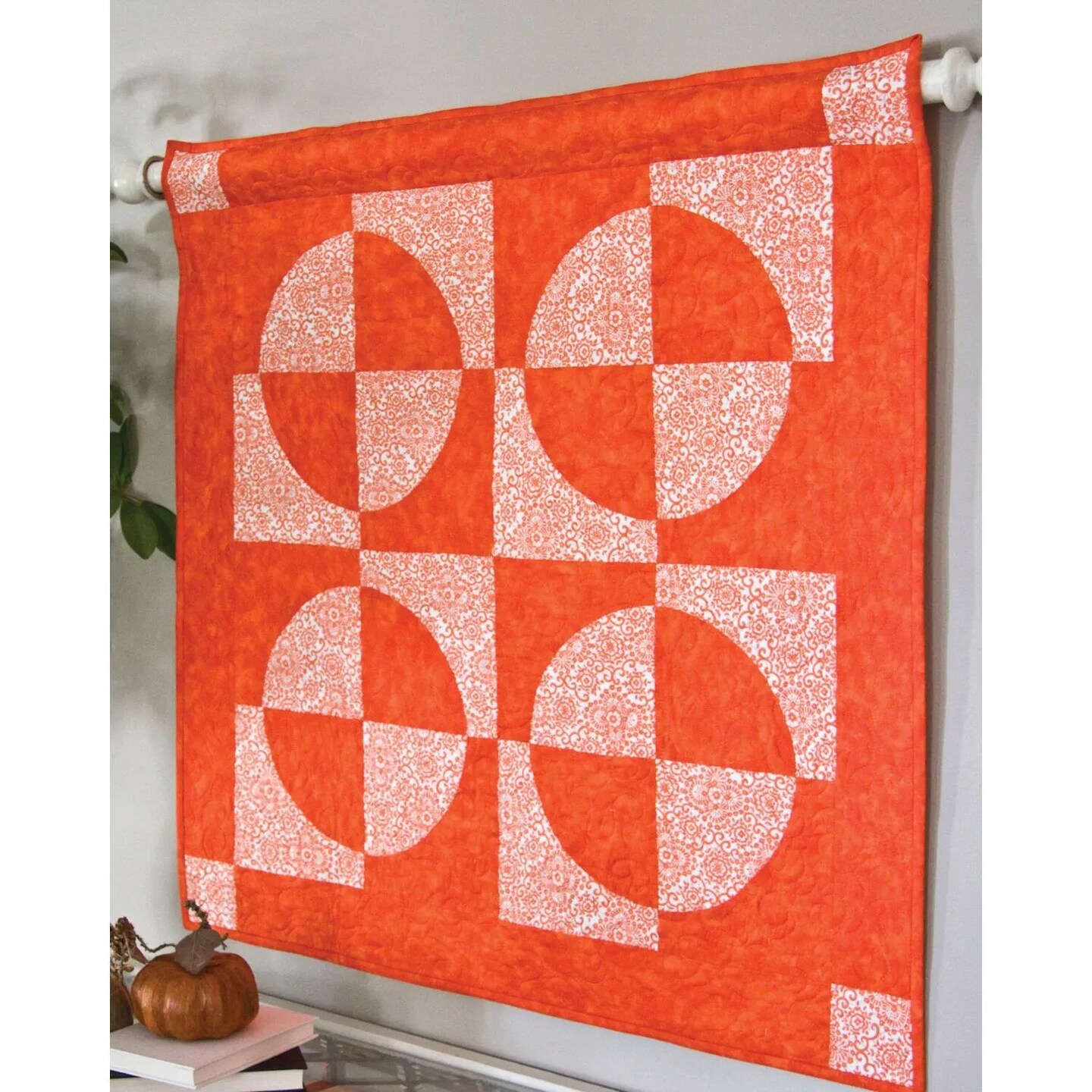 AccuQuilt GO! Drunkard’s Path 7" Finished Die – Quilting Fabric Cutting Die for Curved Quilt Blocks, Accurate & Easy Cutting, Works with GO! Cutters