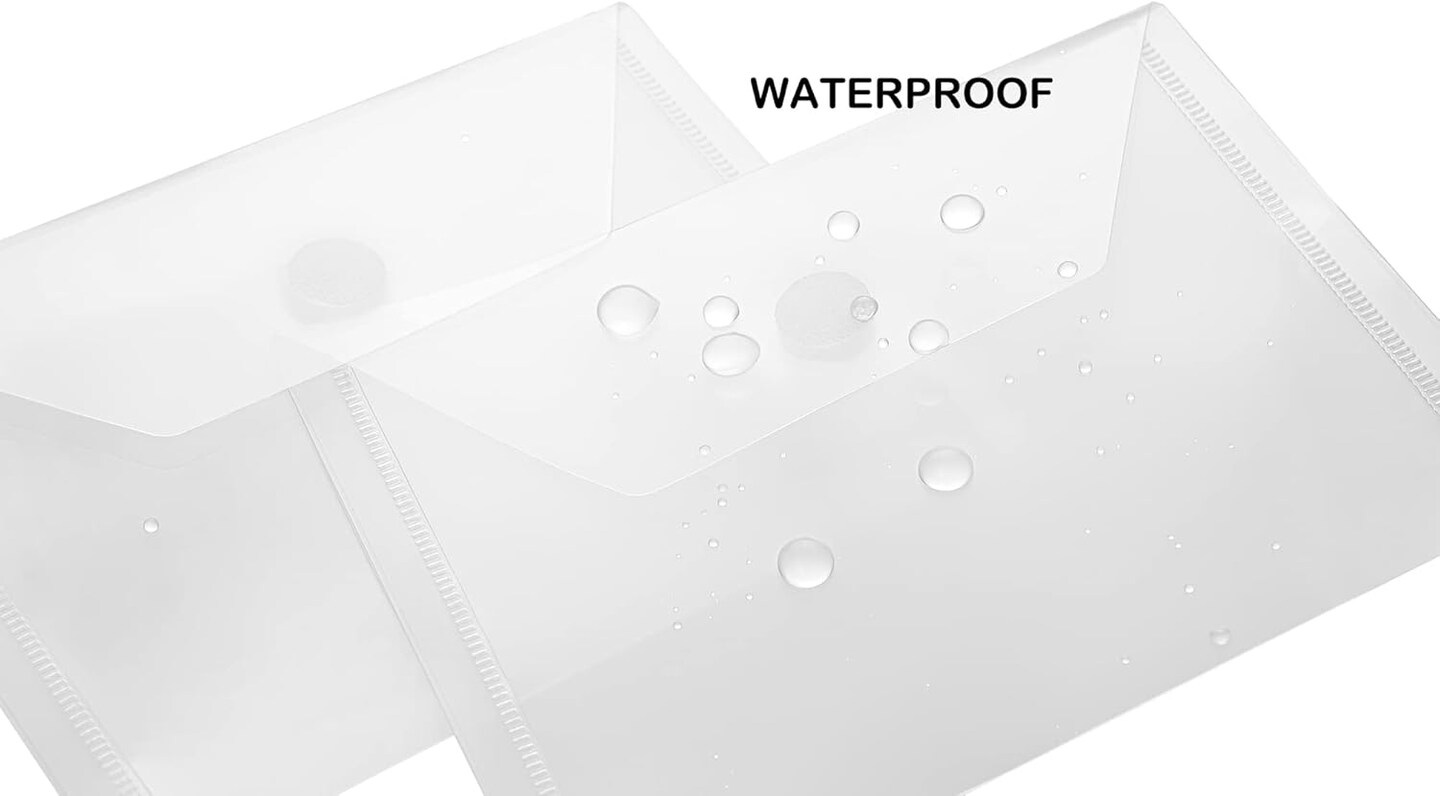 4x6 Plastic Envelopes -20 Packs