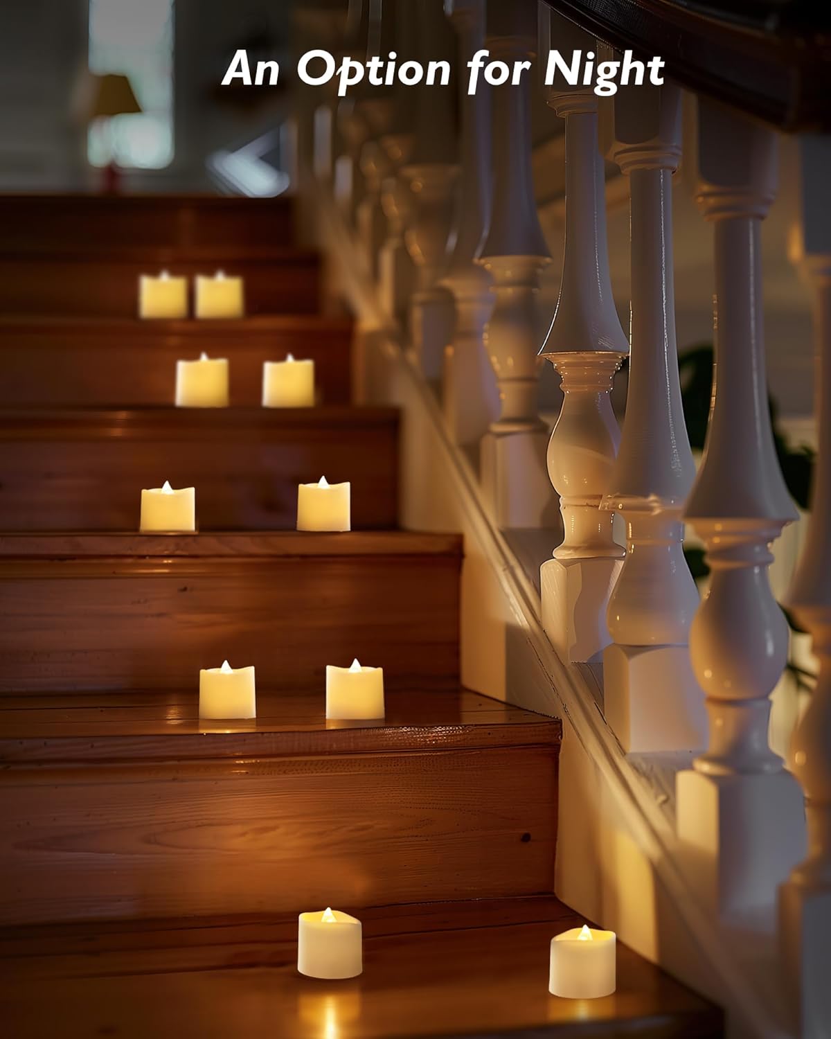 24Pack Flameless LED Votive Candles