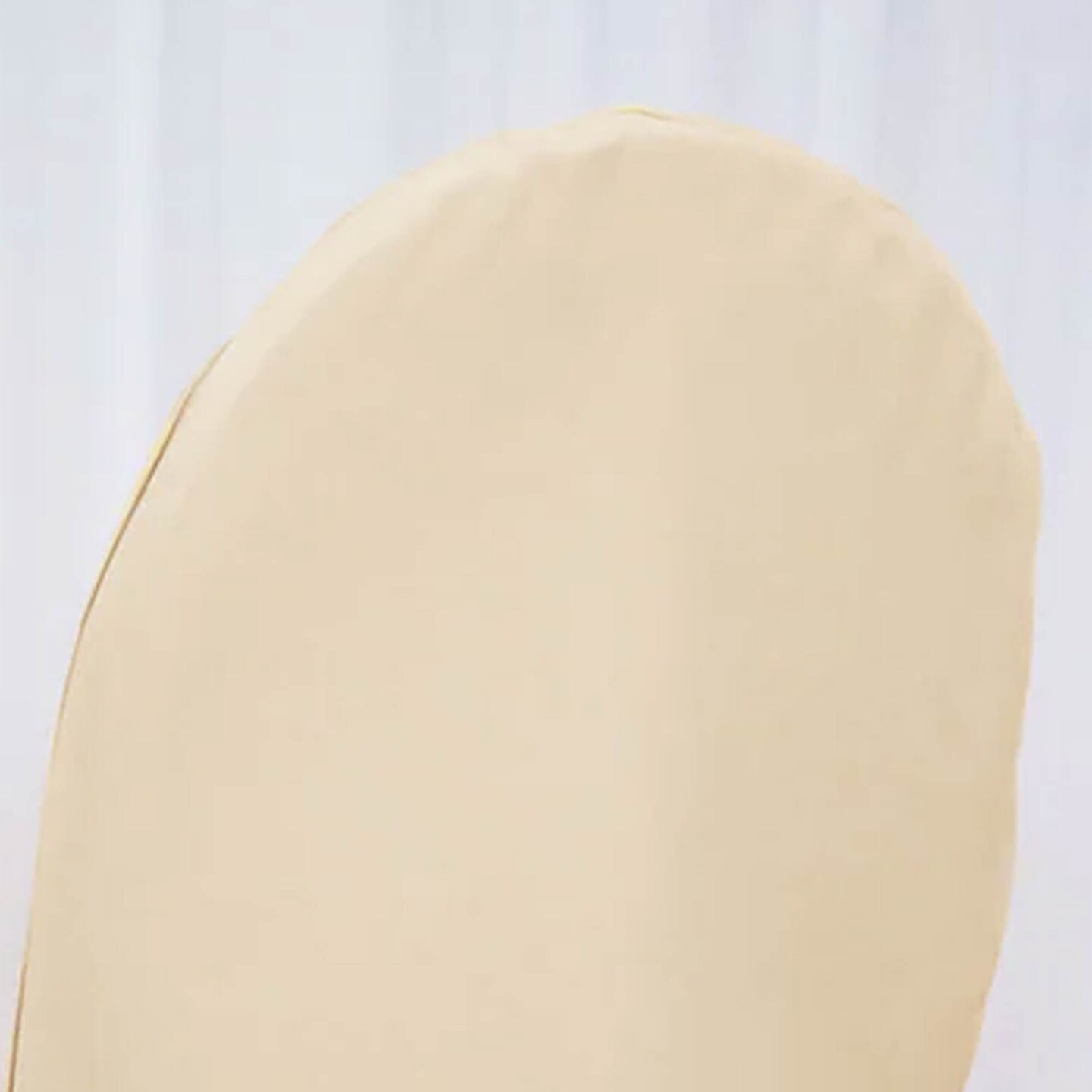 Champagne Banquet Chair Cover Durable Polyester Event Slipcover