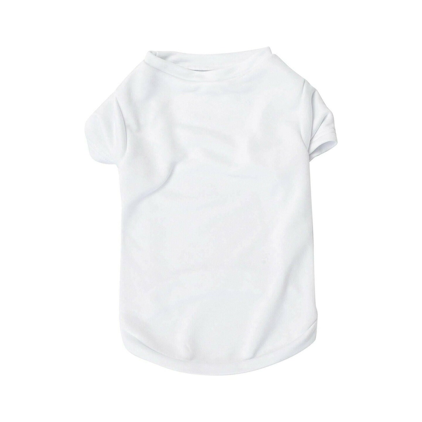 Craft Express 2 Pack Medium Sublimation Pet T-Shirt &#x2013; White Polyester