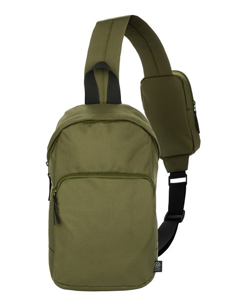 econscious® Grove Sling Bag Recycled Polyester Lightweight Adjustable Shoulder Bag