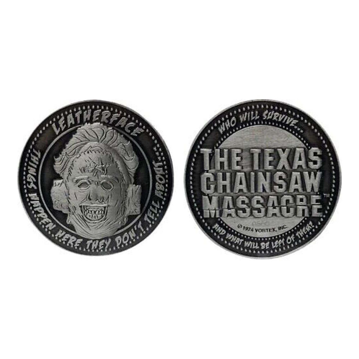 Texas Chainsaw Massacre Limited Edition Collectible Coin Horror Memorabilia