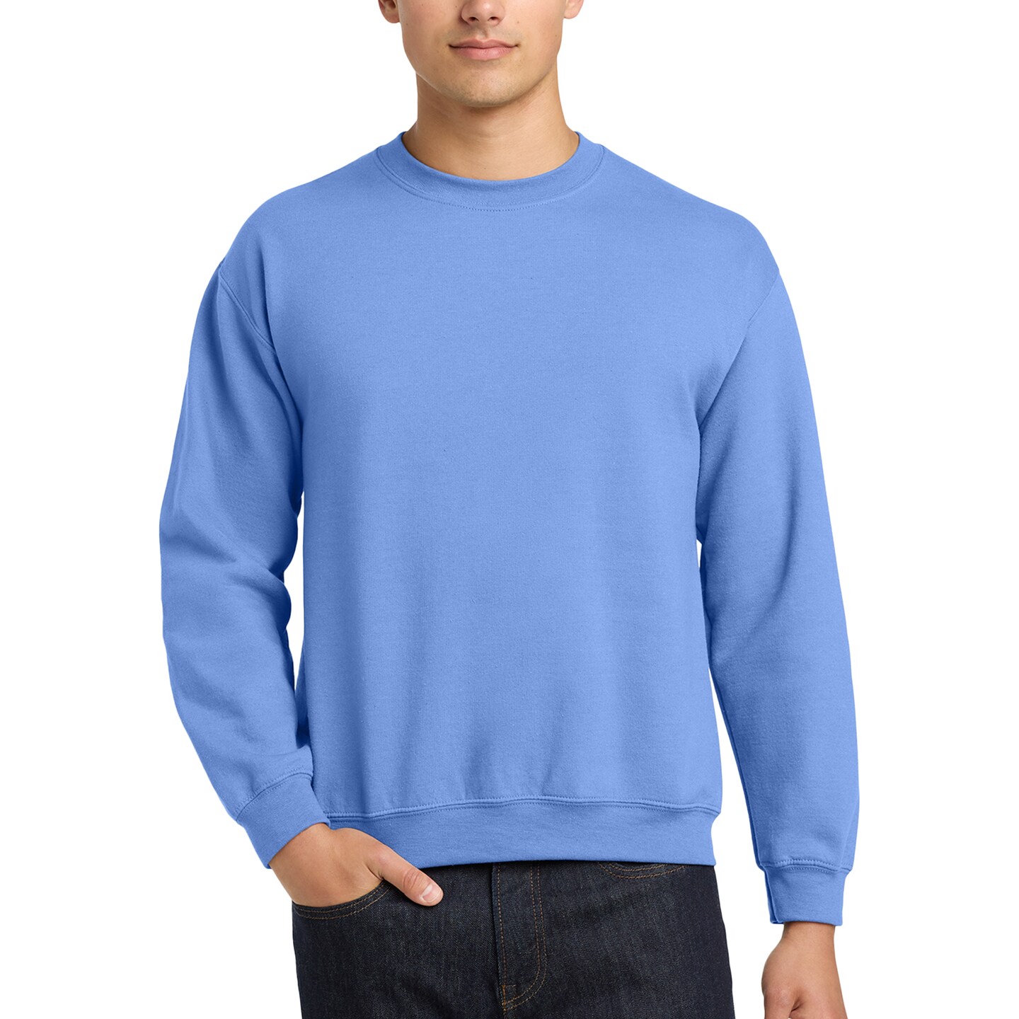 Gildan Crewneck Sweatshirt, Blank Heavy Blend Fleece Pullover