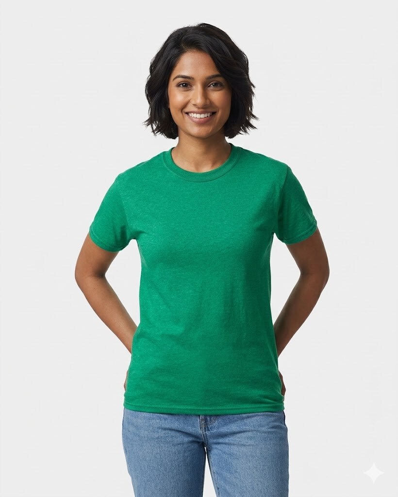 Gildan® Ultra Cotton Crewneck Short Sleeve T-Shirt, Unisex Tee for Casual Wear