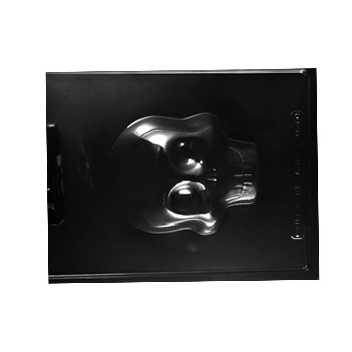 3D Large Skull Chocolate Mold Front