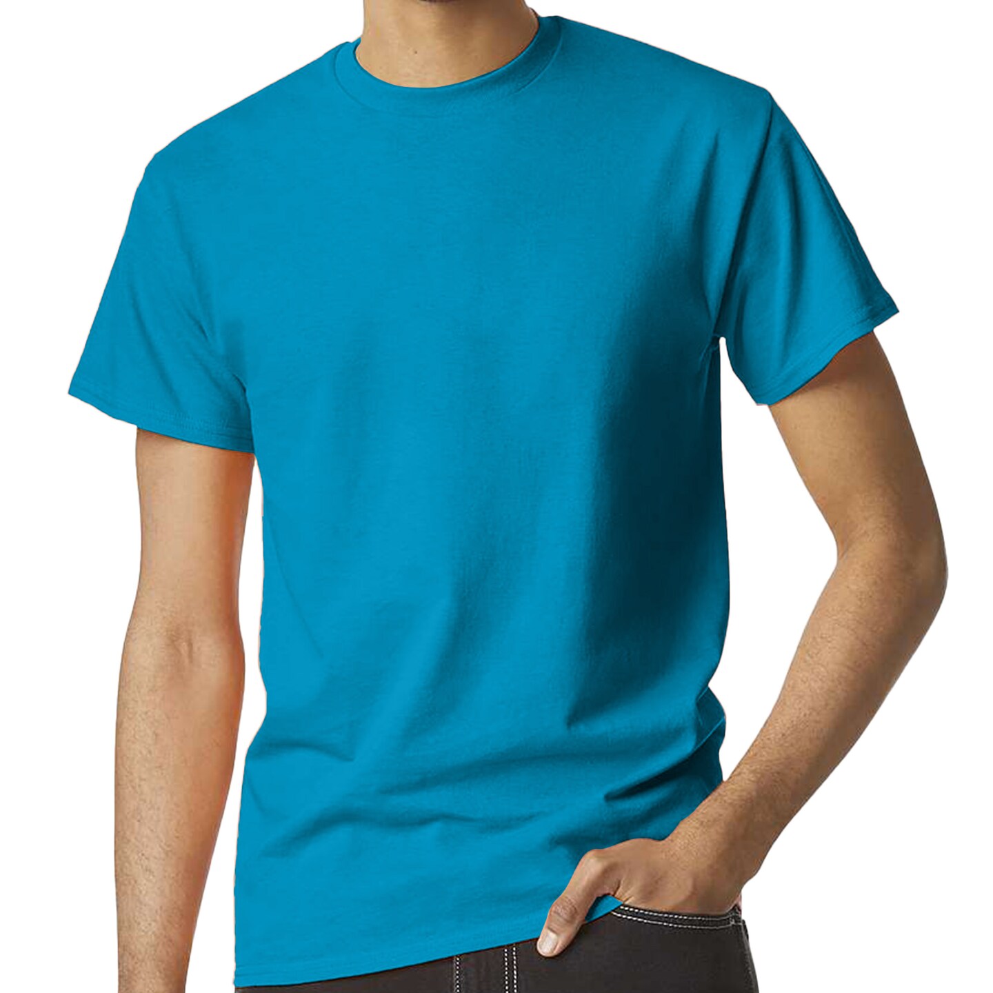 Gildan Heavy Cotton Arts & Crafts T-Shirt for Adult's, Crewneck Casual Multicolor Tee