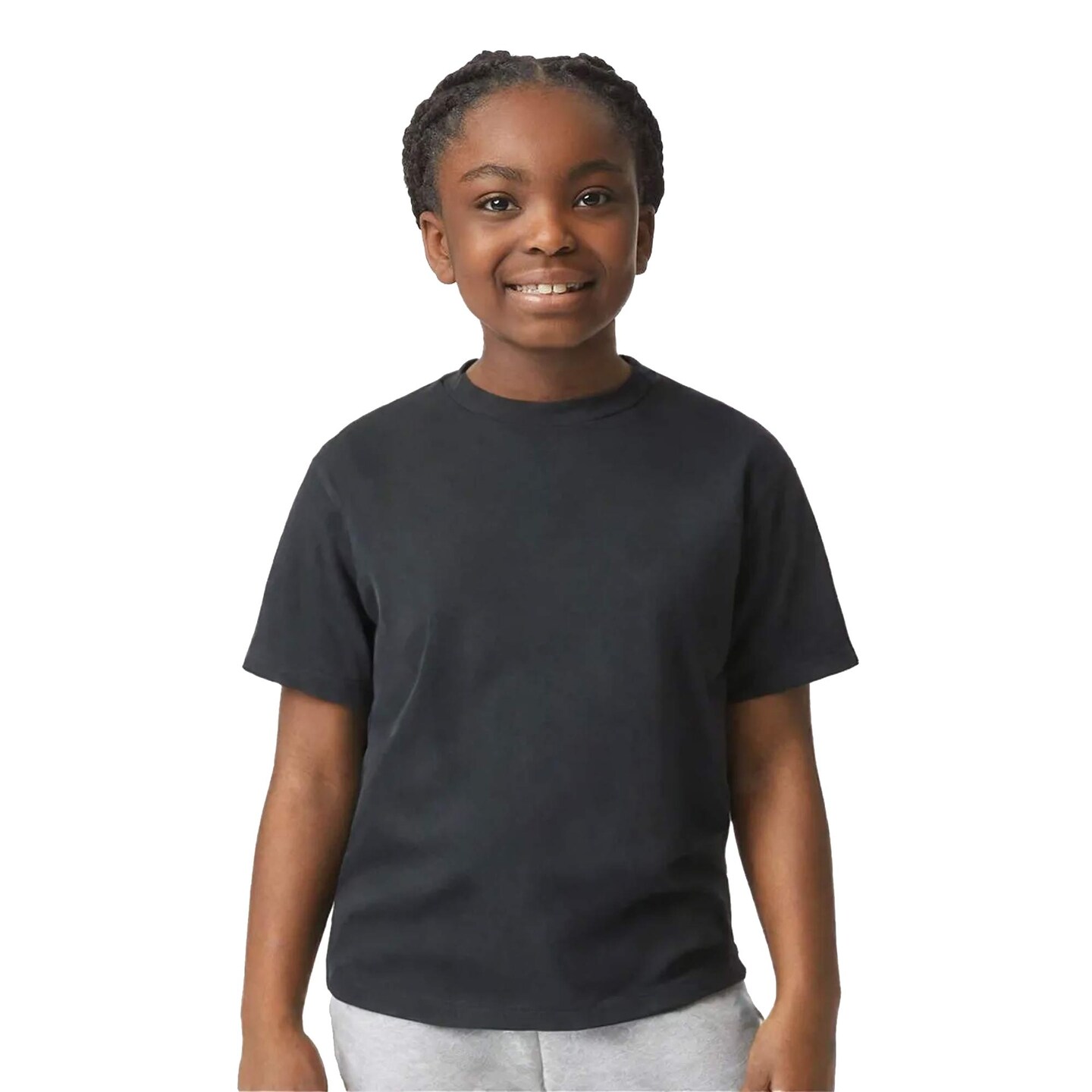 Gildan® Ultra Cotton Youth Crewneck Short Sleeve T-Shirt Perfect for School, Sports & Custom Printing Cotton Tee