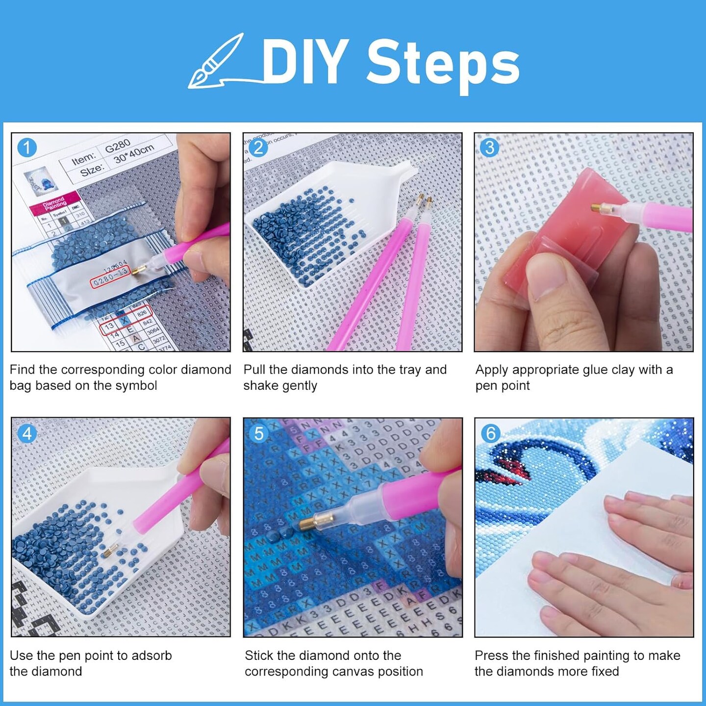 Mushroom Diamond Painting Kits for Adults