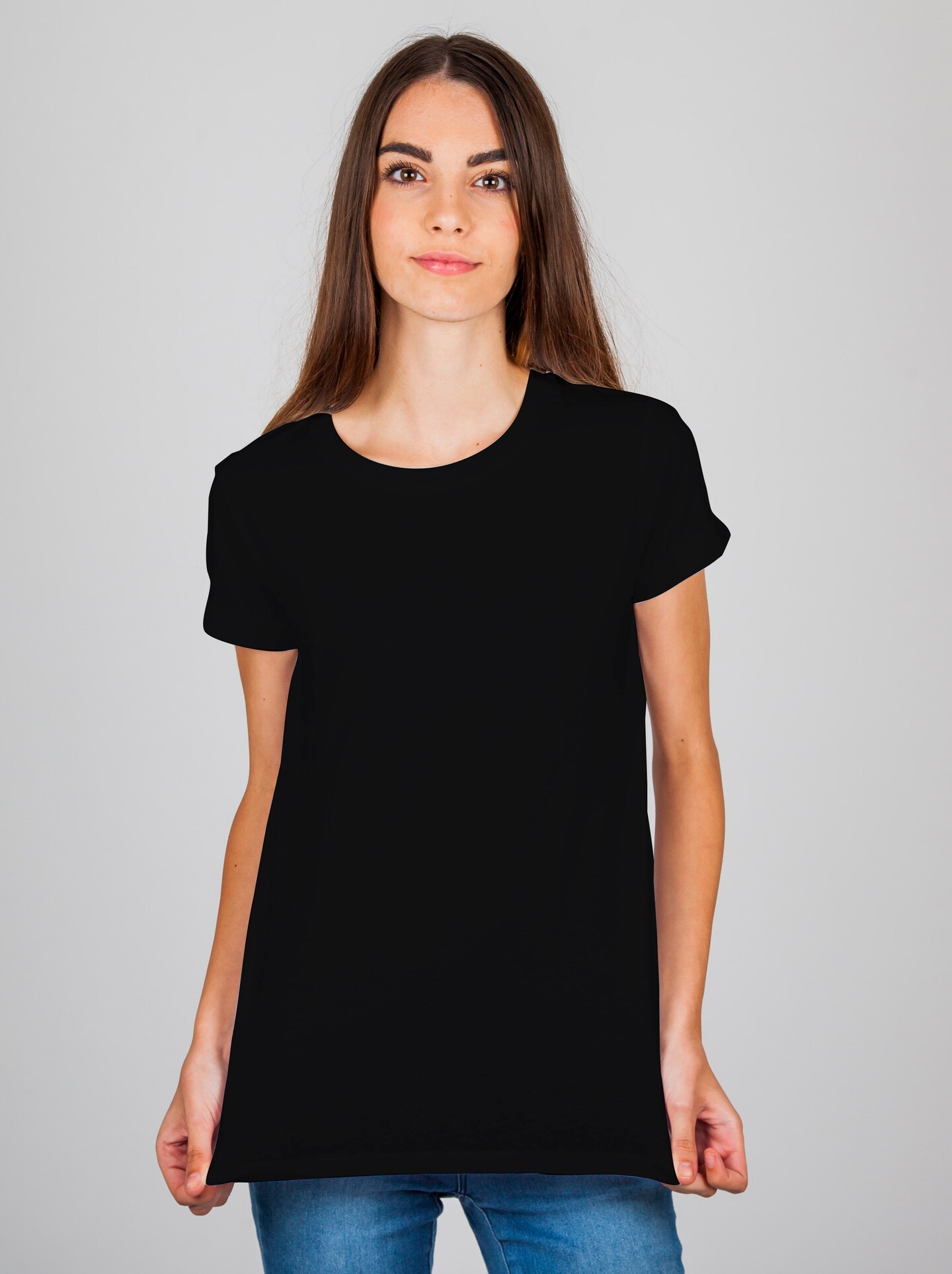 BELLA + CANVAS® Crewneck Jersey Short Sleeve T-Shirt for Everyday Casual Wear & Custom Print Blank Tee