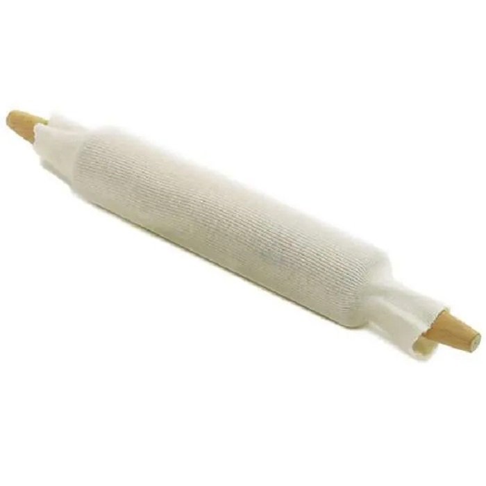 Norpro Reusable Cotton Rolling Pin Covers - Set of 2 - Fits Most Standard-Size Rolling Pins